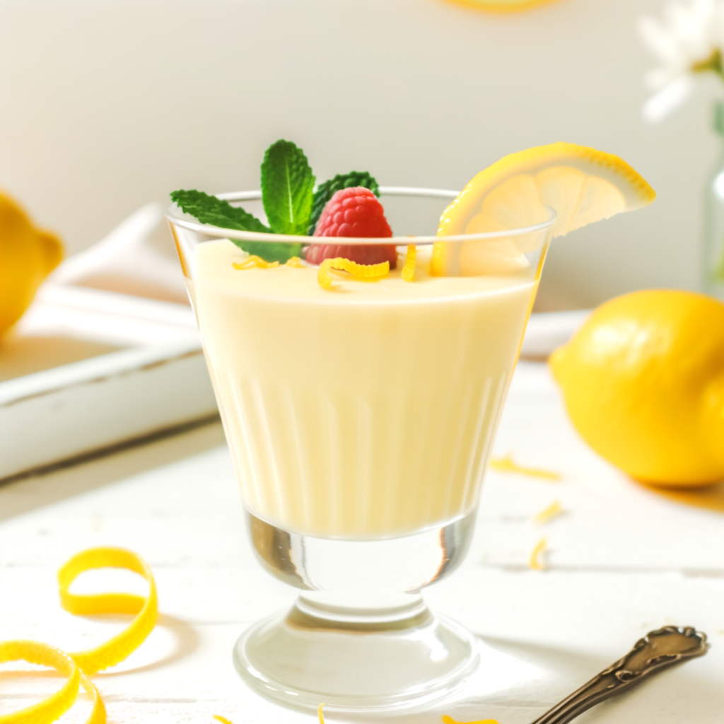 Creamy Vegan Lemon Pudding Recipe for a Refreshing Summer Treat