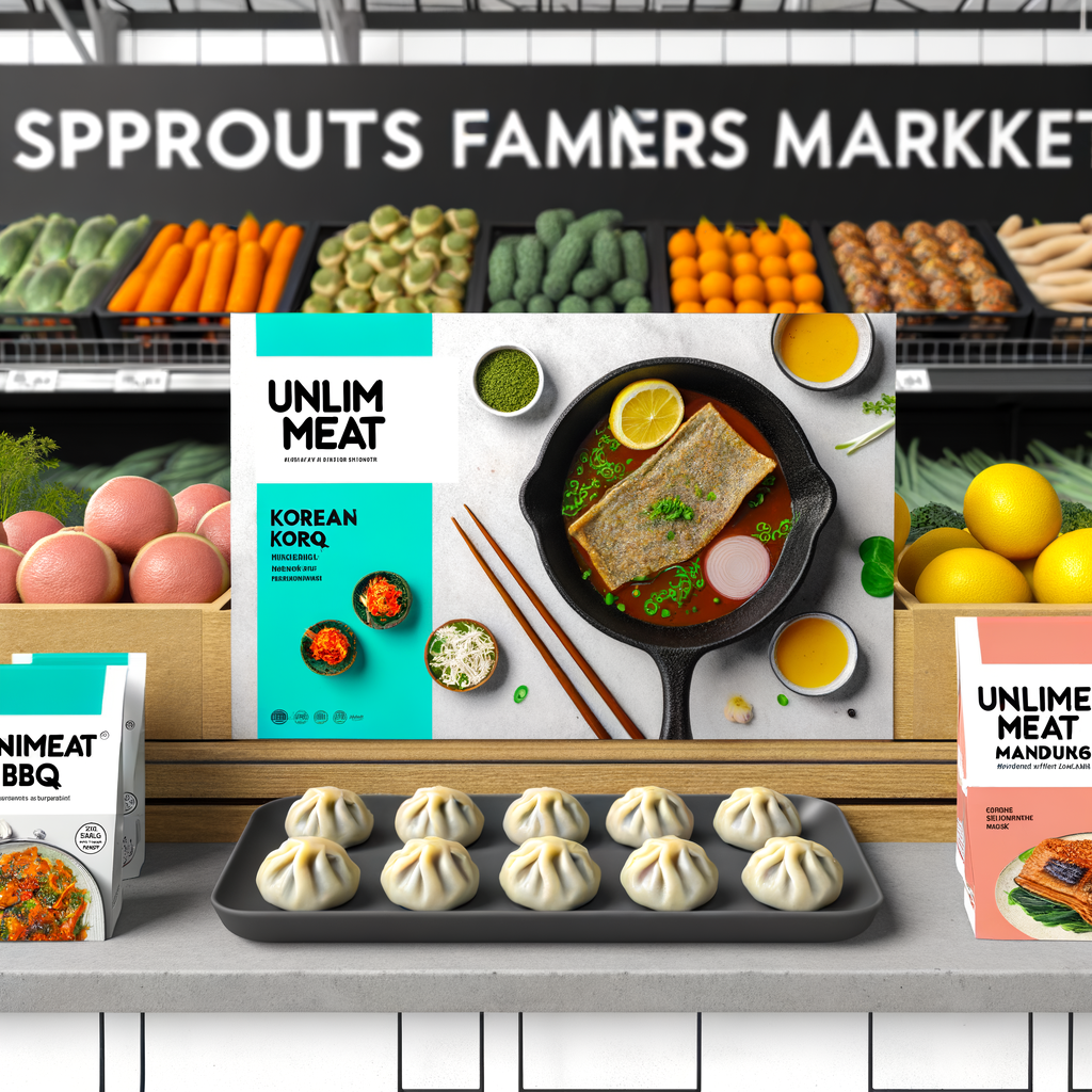 UNLIMEAT Launches K-Vegan Line at Sprouts Farmers Market