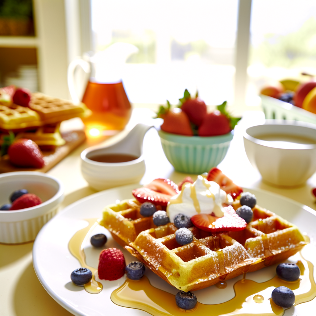 Delicious and Easy Gluten-Free Vegan Waffles Recipe