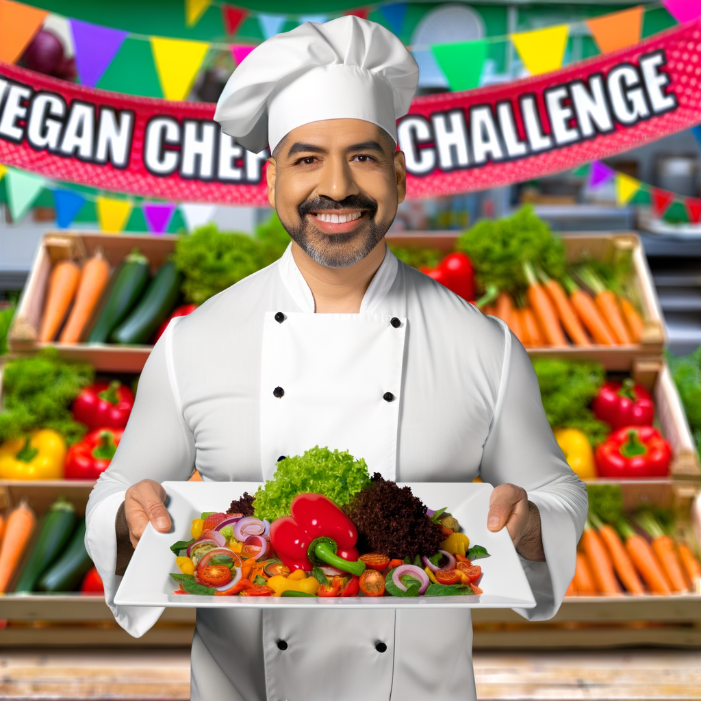 Inaugural Vegan Chef Challenge Begins August 1st for Veggie Lovers