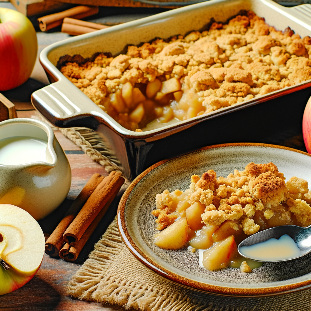 Delicious Gluten-Free Vegan Apple Crisp with Coconut Oat Topping Recipe