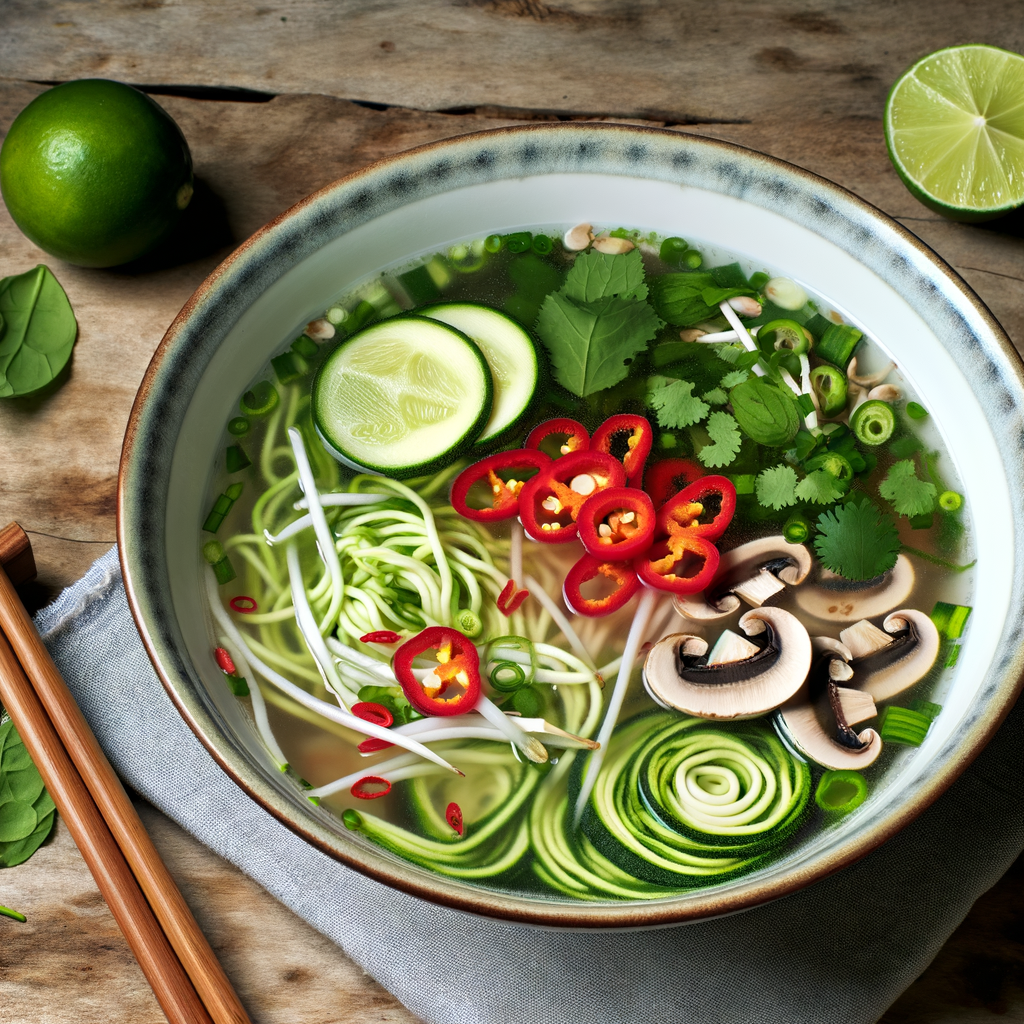 Ultimate Guide to Vegan Pho-Inspired Zucchini Noodles Recipe