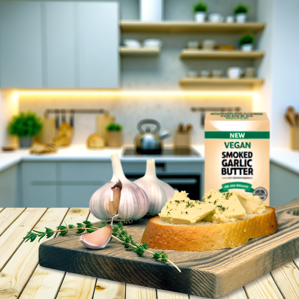 Flora Debuts Limited Edition Vegan Smoked Garlic Butter at Sainsbury's