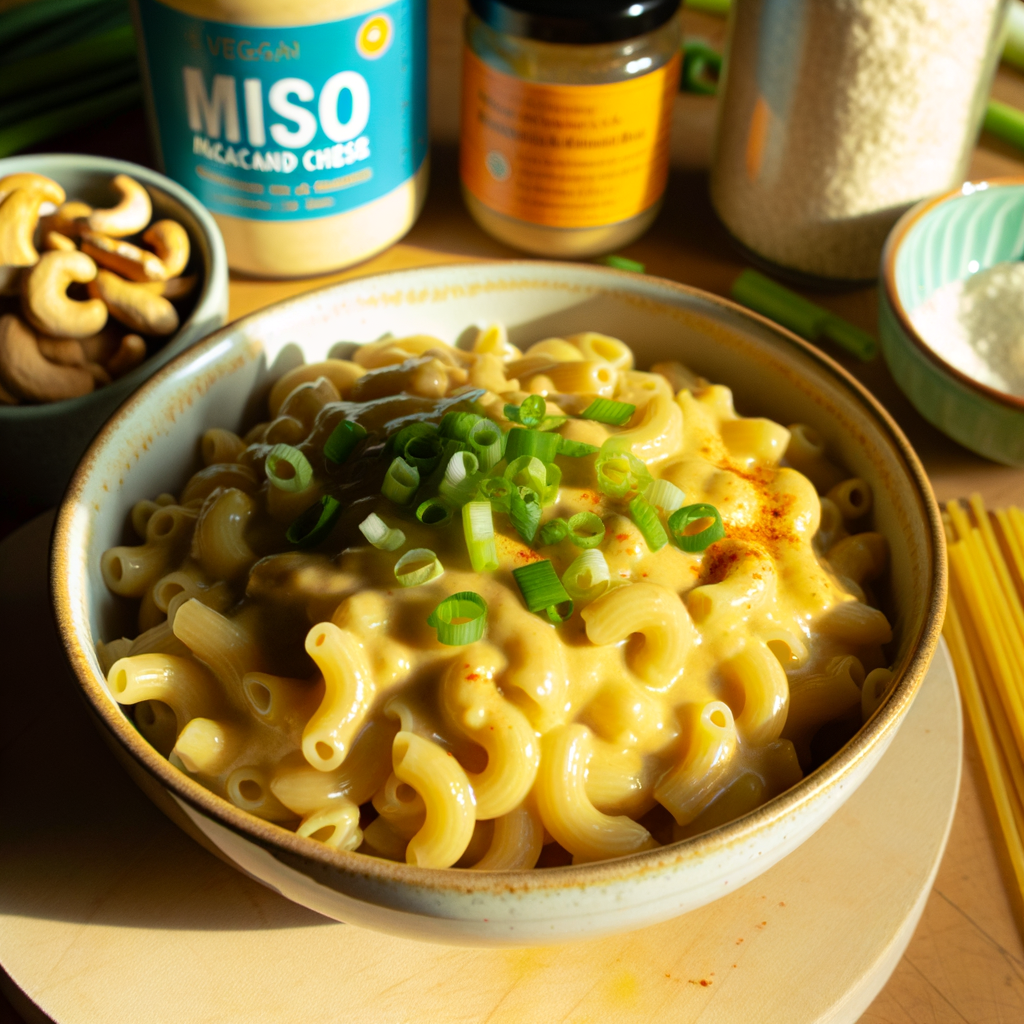 Creamy Vegan Miso Mac and Cheese Recipe