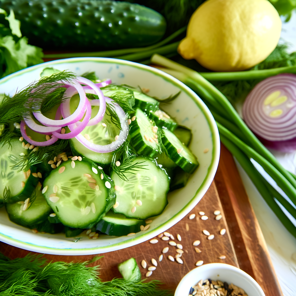 Vegan Cucumber Salad Recipe Goes Viral: How to Make It