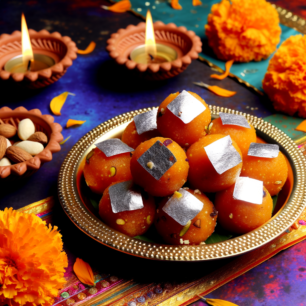 Vegan Gajar Motichoor Ladoos Recipe for Navratri Celebrations